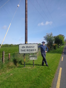 Bij het Ierse dorpje The Rower